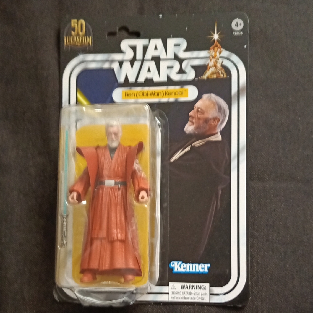 Kenner Star Wars Ben Kenobi Action Figure Vintage Collection Black Series 6 inch